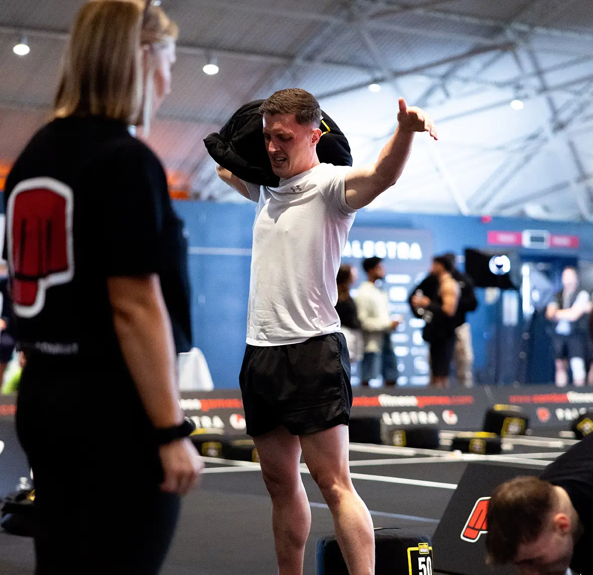 Athlete conditioning with combat fitness training