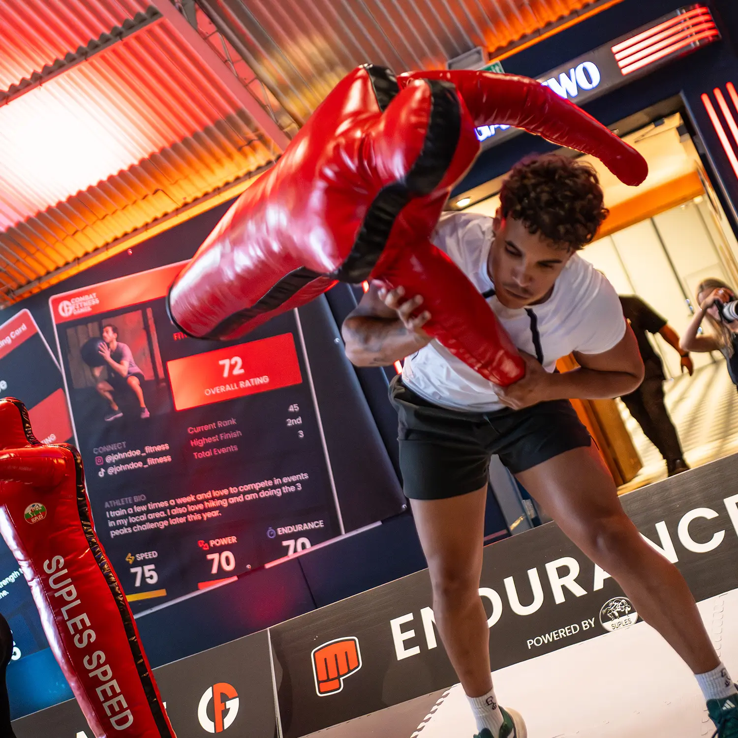 Dummy throw in Endurance Zone